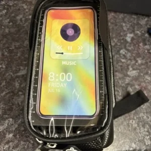 Waterproof Bike Phone Mount Bag - 360° Fit for Phones Below 6.8