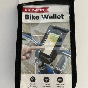 NWOT Schwinn Black Bike Wallet with Touchscreen Phone Holder