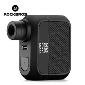 ROCKBROS Bike Mini Electric Pump Portable Bicycle Pump Tire Inflator AV/FV