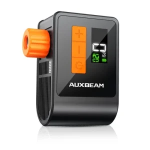 AUXBEAM Bike Air Pump Mini Electric Tiny Bicycle Tire Inflator Portable 120PSI