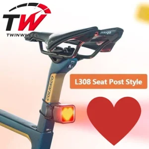 MAGENE L308 Smart Bike Rear Light LED Brake Sensor USB-C IPX6 Tail Light