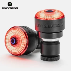 ROCKBROS Bike Smart Brake Tail light Sensing Synchronized Handle Plug Rear Light
